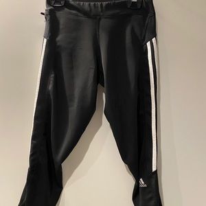 Adidas climalite response crop leggings size small